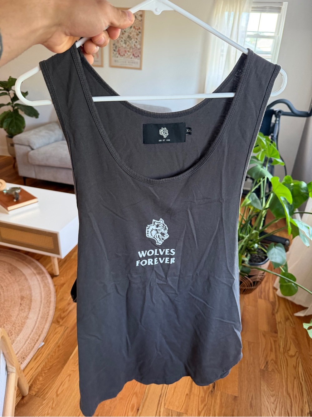 Darc Sport Black 'Wolves Forever' Men's Tank Top